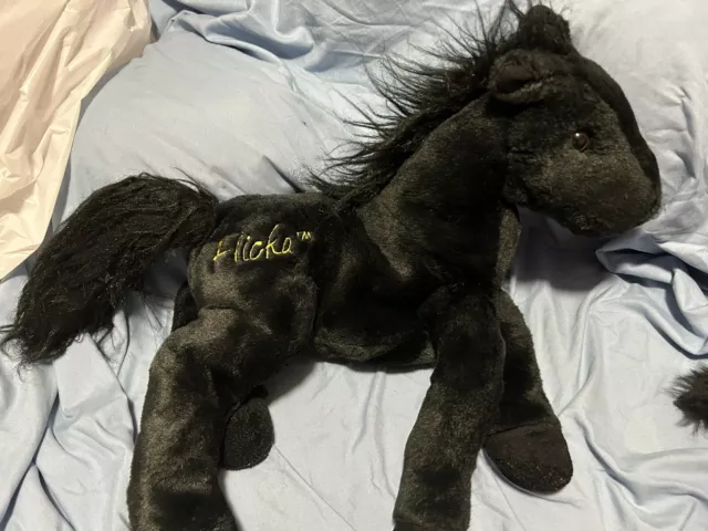 Breyer Horse Flicka Plush Stuffed Black Stallion Mare Movie Realistic RARE
