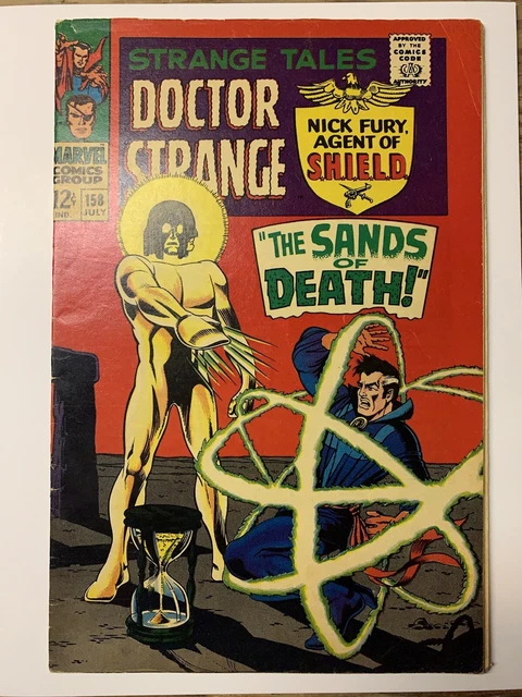Strange Tales #158/Silver Age Marvel Comic Book/1st Full Living Tribunal/FN-