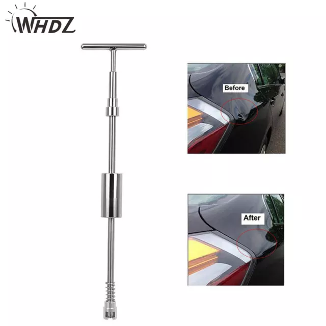 WHDZ T-Bar Car Body Dent Repair Slide Hammer Puller Tool Auto  Hail Paintless