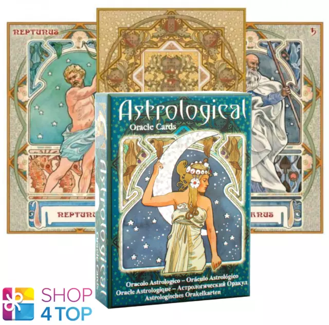 Astrological Oracle Cards Deck Esoteric Telling Lo Scarabeo New