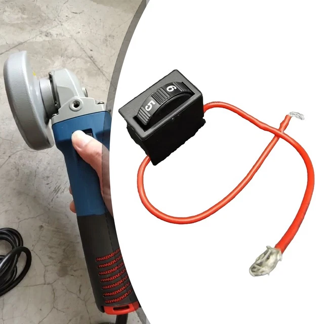 Interrupteur Pour Ponceuse Ryobi – Réf 4931413537 / 5131017692 – Neuf – Pièce Détachée
