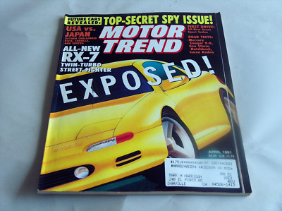Trend Moteur Trend Juin 2011 Voiture Camion Revue Neuf Subaru Impreza Ferrari 4 Siège 
