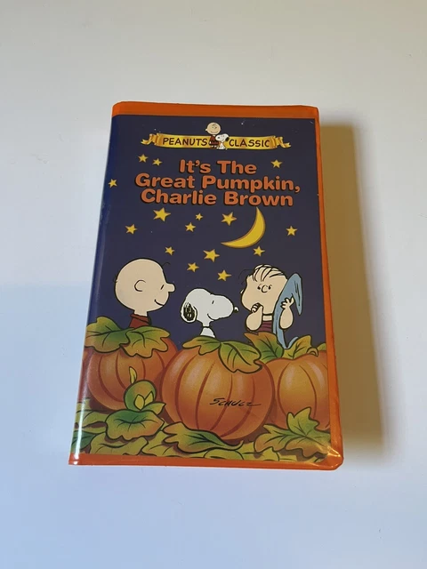It's The Great Pumpkin Charlie Brown Vhs ITS THE GREAT Pumpkin, Charlie Brown (VHS, 1996, Clamshell) $6.94