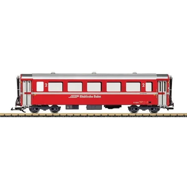 LGB 30676 Schnellzugwagen 2. Klasse, RhB, Ep. VI G + Neu