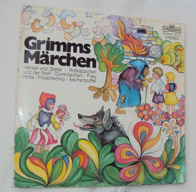 Grimms Märchen Hänsel Und Gretel 2X DOPPEL LP Grimms Märchen Intercord Schneewittchen Hänsel und Gretel