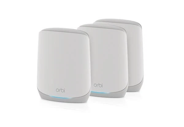 Netgear Orbi RBK763S Banda Tripla 2.4 Ghz 5 Ghz 5 Ghz Wi-Fi 6 Bianco 7 Interno R