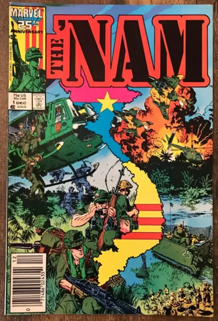 The Nam #1 By Doug Murray Michael Golden Marks Vietnam War POW MIA Marvel 1986