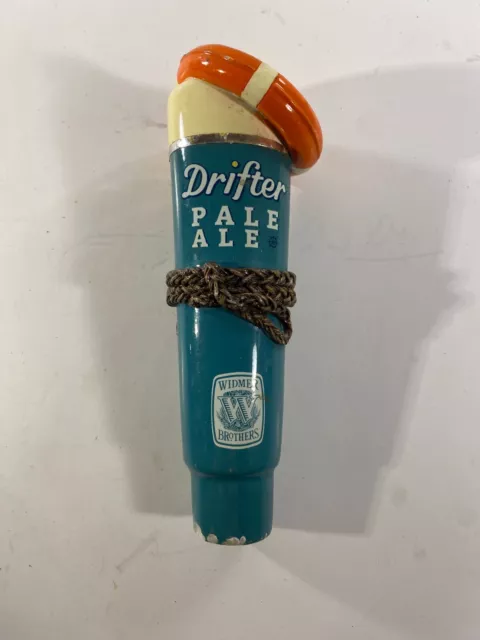 Drifter Pale Ale Beer Tap Handle Draught Draft Widmer Bros Knob