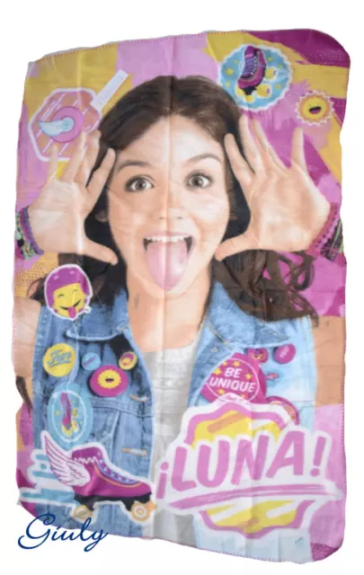 Plaid Pile Coperta SOY LUNA  DISNEY cm.100x150  bambina ragazza Disney