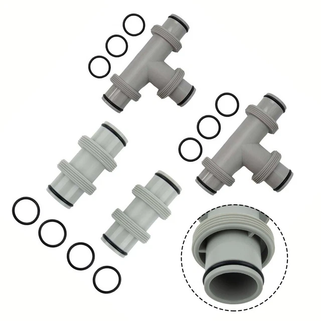 42 Pièces Raccords Irrigation 1/2 Pouce - Connecteurs Tuyau Jardin Pour Système Goutte-à-Goutte
