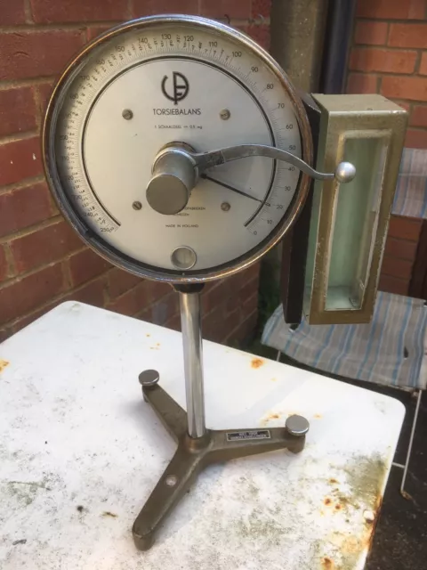 Vintage Antique Torsion Balance  0 to 250mgs For Aesthetic Purposes Only