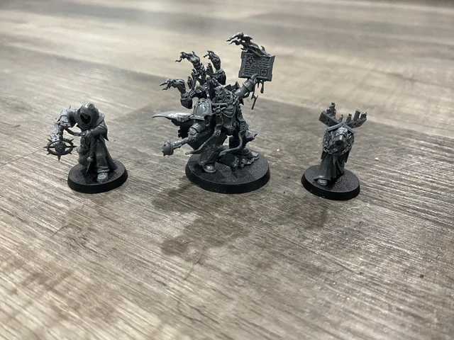 Warhammer 40k Space marines du chaos Dark apostle Apôtre noir + 2