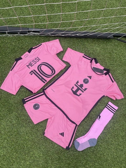 INTER MIAMI FOOTBALL Kit Kids Age 10-11 MESSI 10 Printing New Season 24