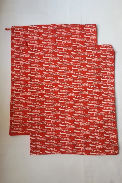 Bolsa antipolvo ""Coca Cola"" Charlotte Olympia x2