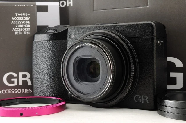 [Mint SC 1490 Shots] Ricoh GR IIIx III X 24.2MP Compact Digital Camera Boxed