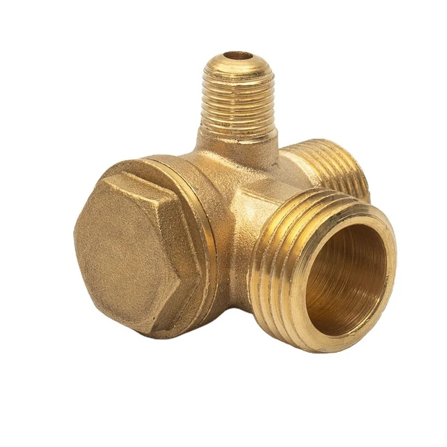 Valve Anti-retour (check Valve) En Laiton Pour Compresseur à Air - Accessoire De Plomberie