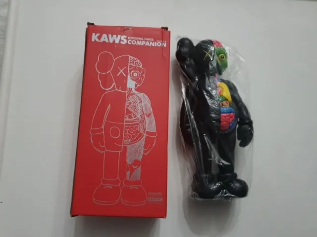 KAWS Original gefälschtes Begleitermodell | seziert geschält | schwarz | 2