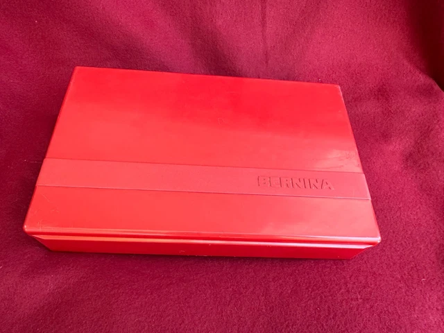 Genuine Bernina Sewing Case Accessories Box with Dividers Genuine Bernina Sewing Case Accessories Box with Dividers