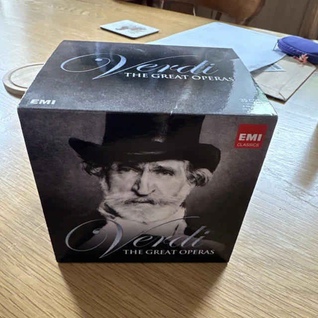 VERDI THE GREAT Operas 35CD m £110.82 - PicClick UK