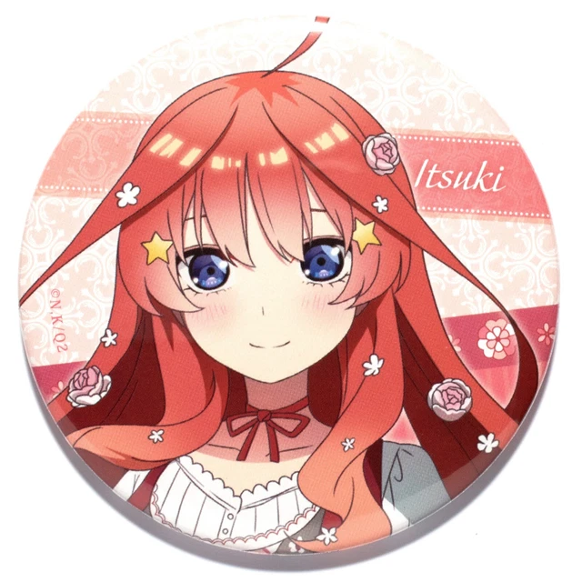 THE QUINTESSENTIAL QUINTUPLETS Itsuki Nakano Official Can Badge Anime ...