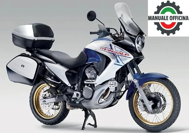 Manuale Officina Honda Transalp Xl 700 V 2007-2013 Service Riparazione Tagliando