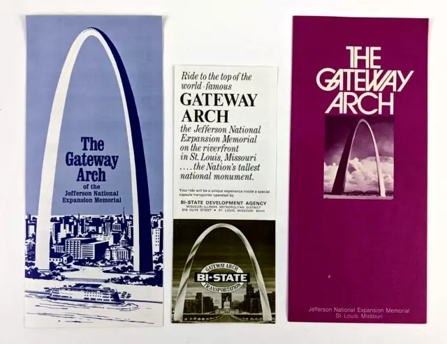 Gateway Arch Keychain St. Louis MO Souvenir Jefferson National Expansion  Mem.