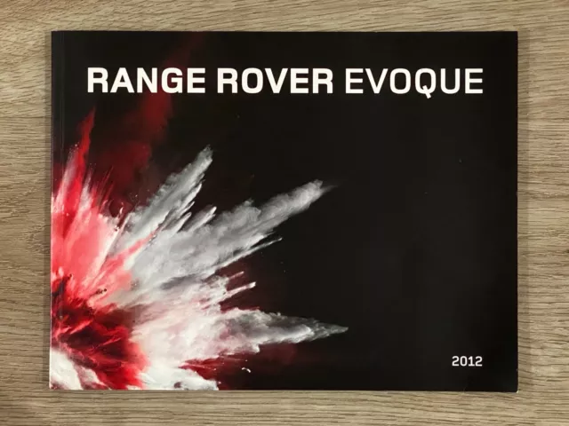 Range Rover Evoque Sales Brochure - 2012 - LRML 3537/11