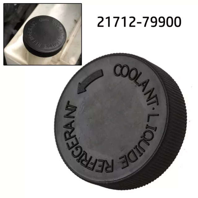Black Coolant Overflow Reservoir Cap Tank for Nissan and For Infiniti Vehicles