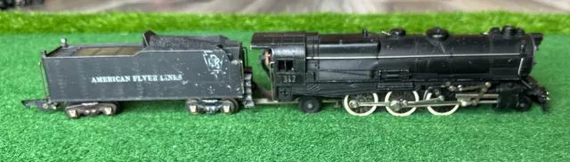 American Flyer S Gauge #312 Pacific 4-6-2 Locomotive and Tender