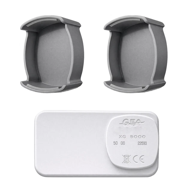 CPJJ Lot De 4 Supports Télébadge T.Pass 2019 - Clip Adhésif Puissant Pour Pare-Brise Voiture, 3x3 Cm Discret