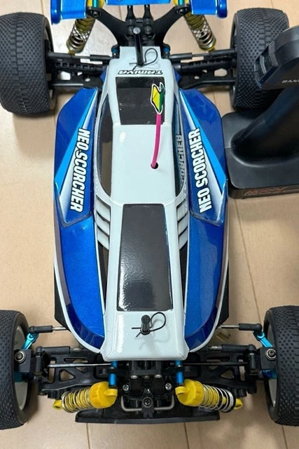 TAMIYA 54558 Pièce De Tuning TT-02B – Support Moteur En Aluminium Anodisé Bleu – Pour Modèles RC, Dès 14 Ans