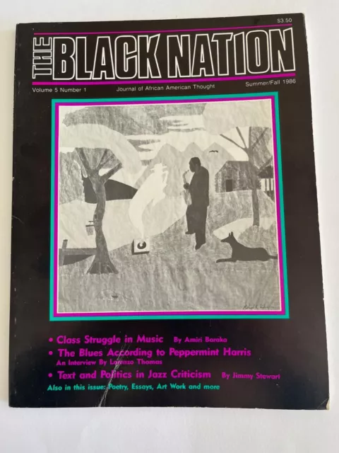 THE BLACK NATION Journal of AFRICAN AMERICAN Thought /Amiri Baraka ...