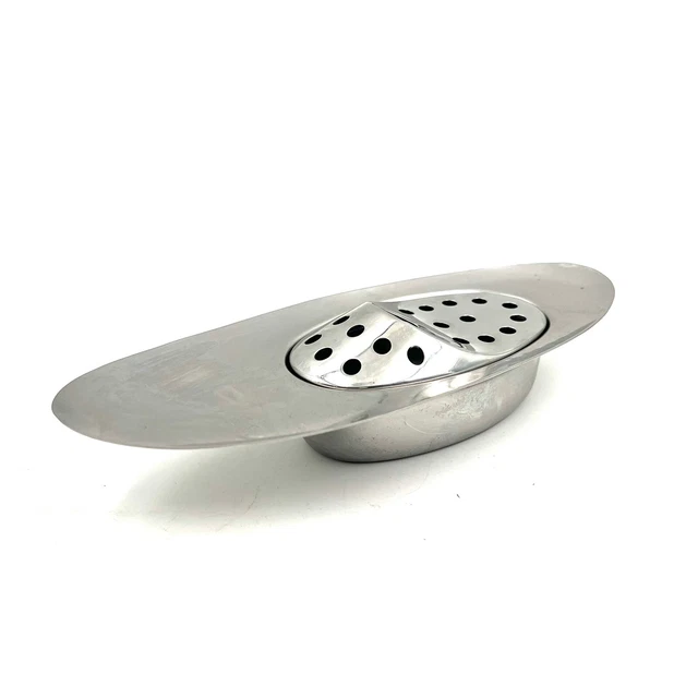Urnas Diseño Sabattini- Gio' Ponti- Producto De Zani Años 60 Inoxidable Vintage