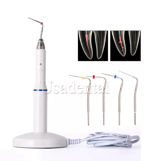 Pluma dental inalámbrica endo con calefacción sistema de obturación gutta percha + puntas de relleno 3