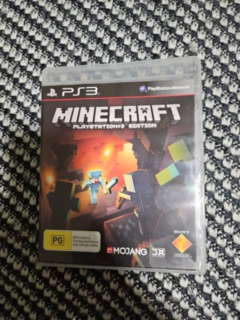 Minecraft: PlayStation 3 Edition (PlayStation 3, PS3, 2014) CIB