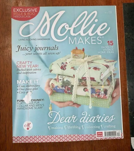 Mollie Makes Living & Loving Handmade Magazine #9 Exclusive Belle & Boo