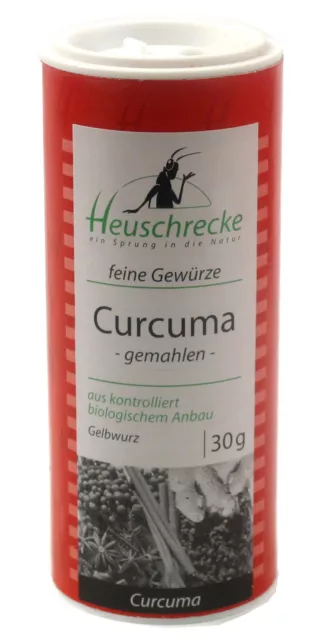 Bio Curcuma (Gemahlen), 30 G von Heuschrecke