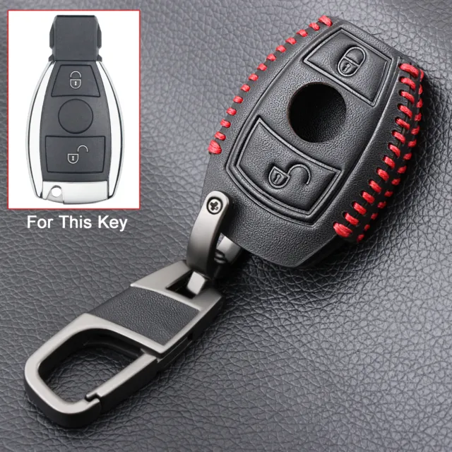 Kaufe Halter Autoschlüssel Hülle Cover Schlüsseltasche für Mercedes Benz  ACES Klasse W221 W177 W205 W213