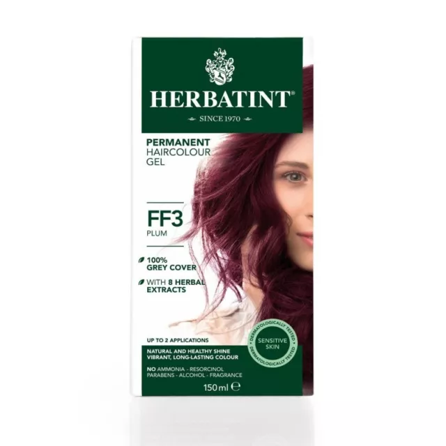HERBATINT Flash Fashion Hair Dye 135 ml N.Ff3 Plum