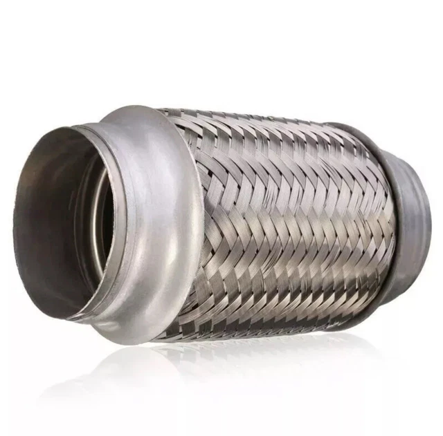 Tubo Flessibile Scarico Marmitta Acciaio Inox Ø 45 Mm X 400 Mm Universale - Foto 2