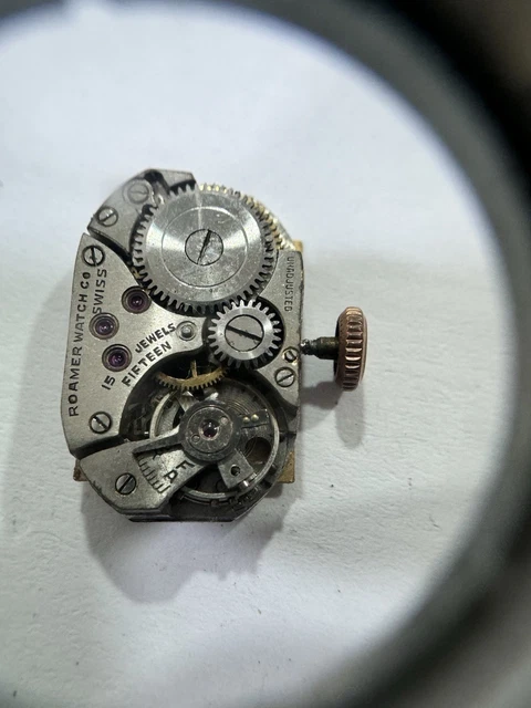 Pièce D'horlogerie MST Roamer 5 389, Mouvement De Montre, Origine France