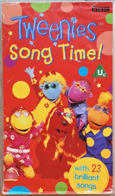 TWEENIES SONG TIME! 1999 Vhs Pal Children's Sing-A-Long $6.04 - PicClick