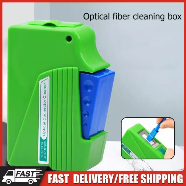 Pigtail Cleaning Box Fiber Optical Connector Cassette Cleaner Tools for SC FC ST