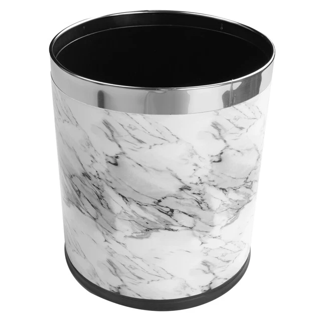 Modello marmo 10 L secchio spazzatura tonnellata secchio diametro 23 cm altezza 27 cm spazzatura uovo 6147