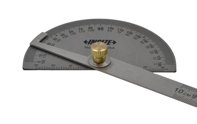 INSIZE 180 DEGREE Protractor Part No 4780-85A $23.00 - PicClick AU