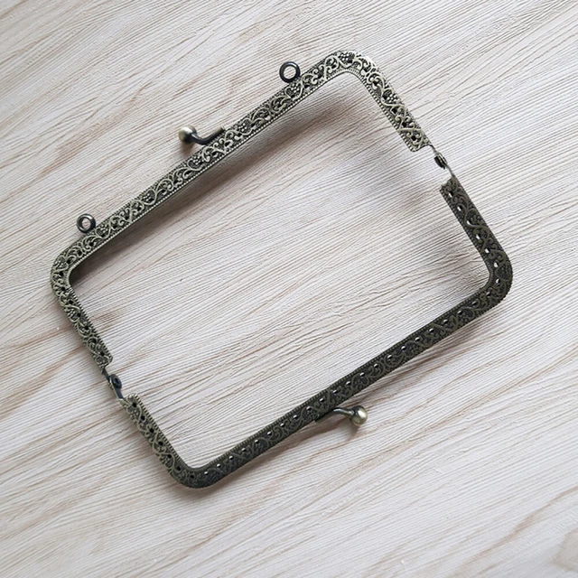 18 Cm Rahmengriff Aus Metall Vintage Geldbörse Verschlussschloss