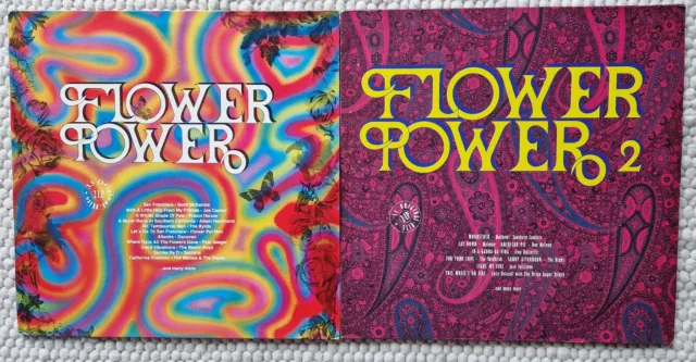 Flower Power 1 + 2  Various Artists  2 DLP`s
