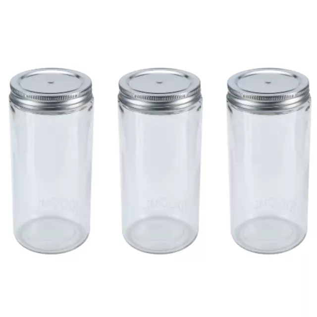 12x 1 Litre Quart Wide Mouth Mason Australia Preserving Jars BPA Free 2