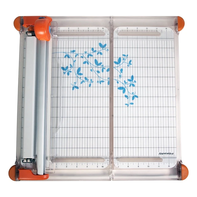 Fiskars (NON LIGHTING) LED Folding Lighted Folding Rotary Paper Trimmer (12")