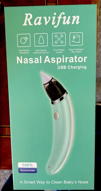 Aspirador nasal Ravifun con carga USB